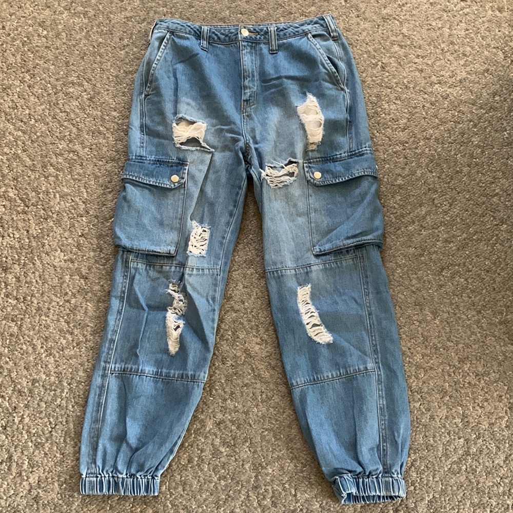 Forever 21 Cargo Jeans